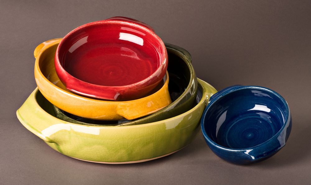 Pottery - For oven - BARBOTINE AUBAGNE EN PROVENCE