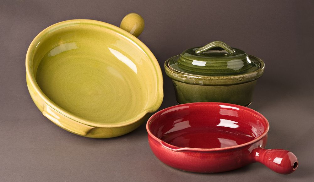 Pottery - For oven - BARBOTINE AUBAGNE EN PROVENCE