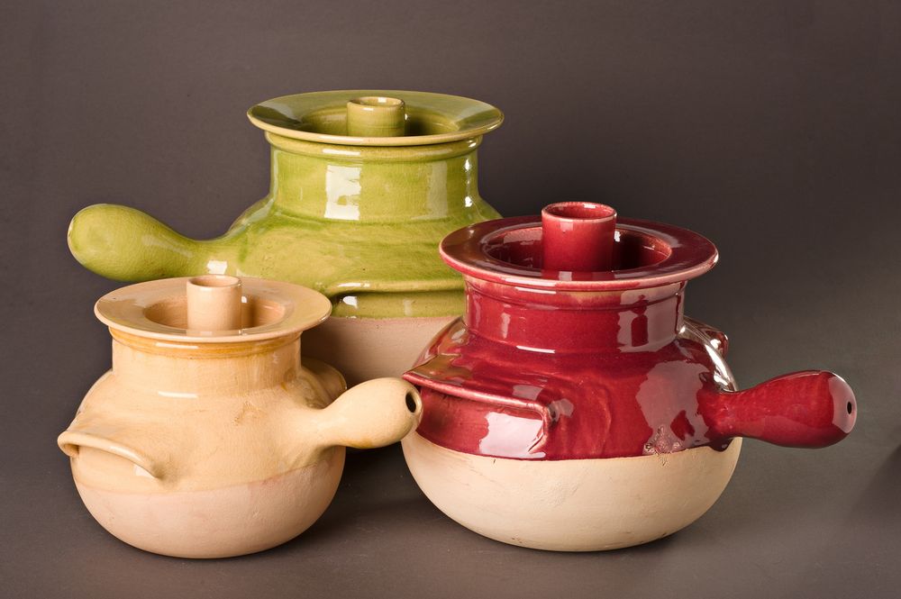 Pottery - For oven - BARBOTINE AUBAGNE EN PROVENCE
