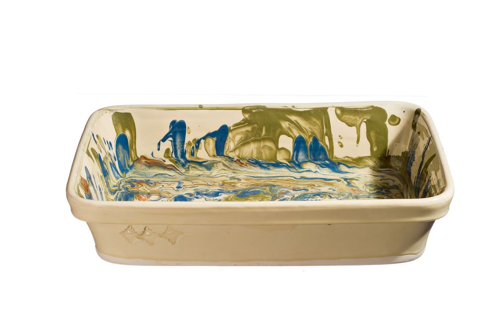 Pottery - Marbled Provence Pottery 16th,17th & 18th century - BARBOTINE AUBAGNE EN PROVENCE