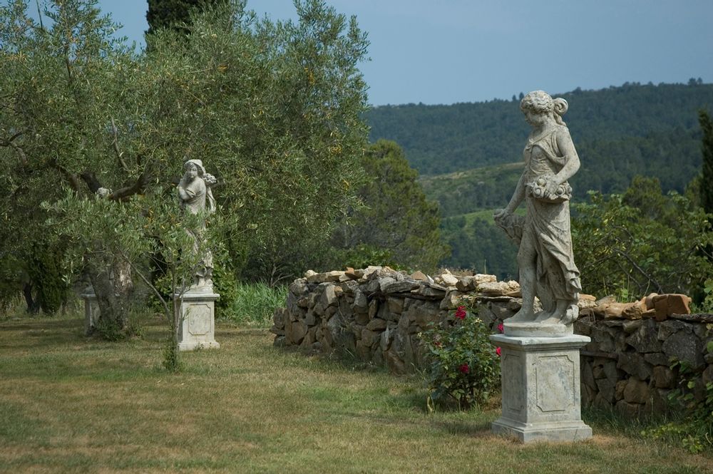 Sculptures, statuettes et miniatures - Série de statues 4 saisons - TERRES D'ALBINE