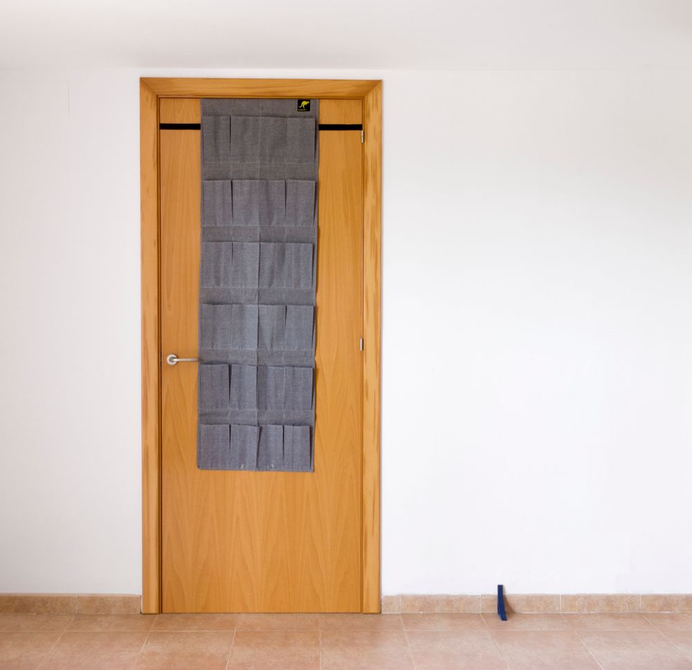 Organizer - KANGURUDOOR Friendly Over Door Storage Pockets 24 Recycle T/C - COMADECO
