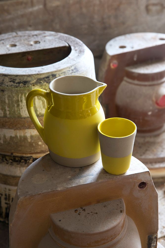 Tea and coffee accessories - stoneware tumbler - MANUFACTURE DE DIGOIN 1875