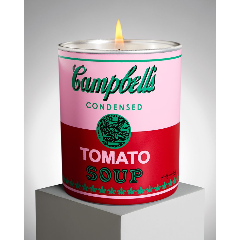 Cadeaux - Andy WARHOL bougie parfumée "Campbell" - LIGNE BLANCHE PARIS