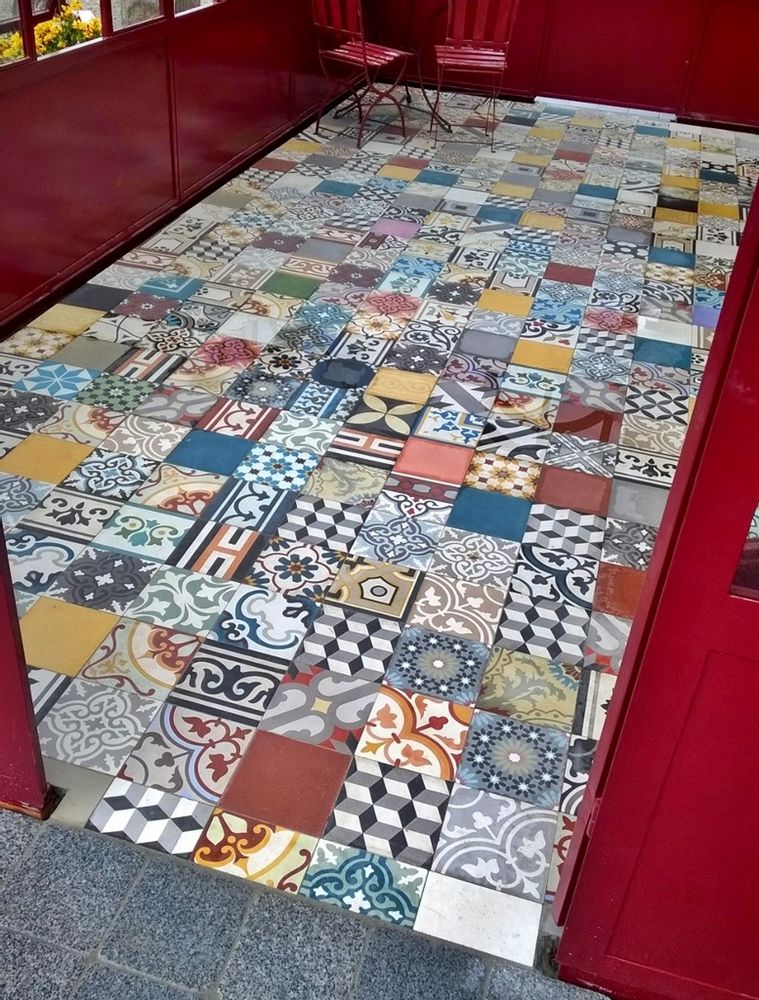 Cement tiles - Carreaux de ciments - HARMONIE DU LOGIS