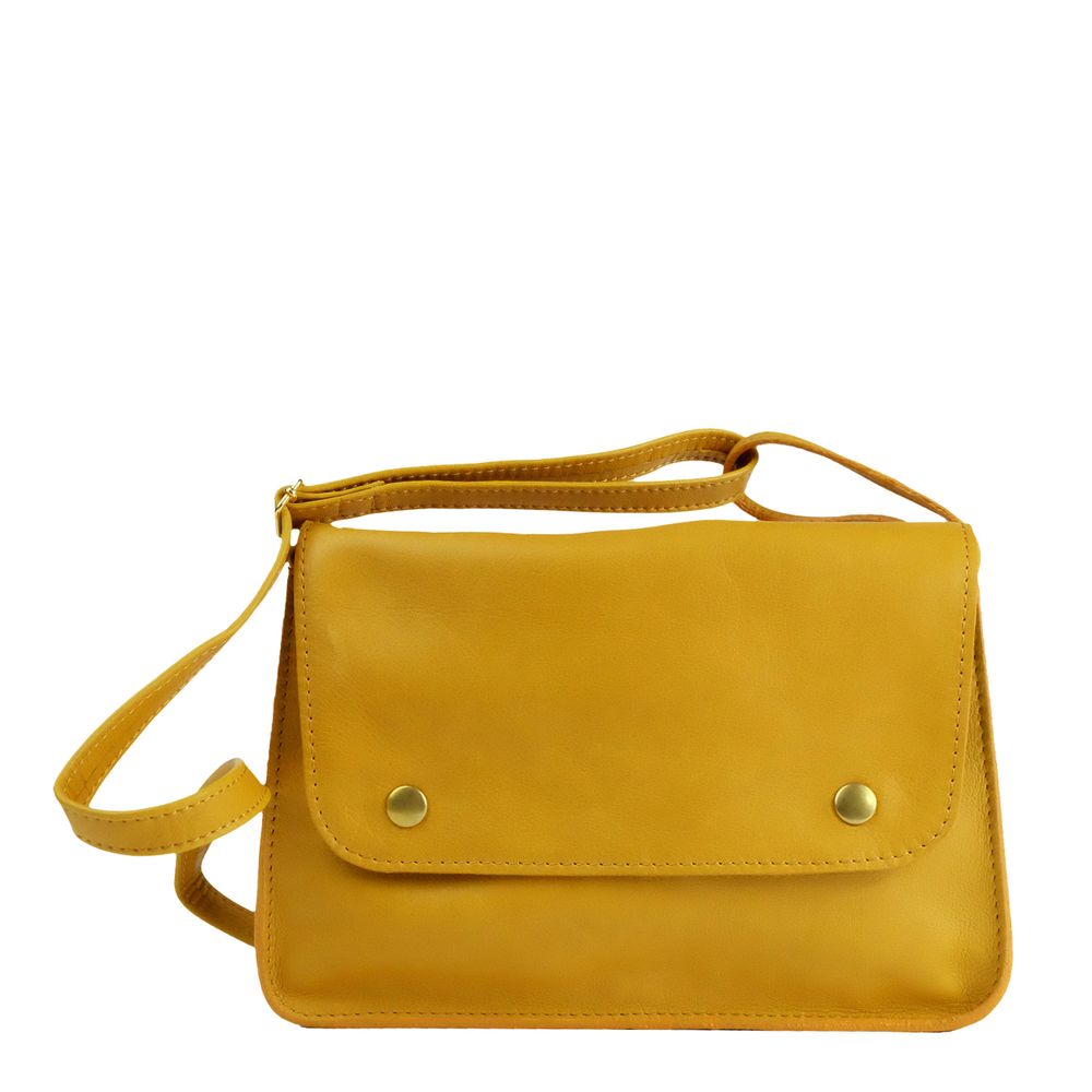 Bags and totes - Bag Petit Vintage Ochre 100% Leather - MAMIX