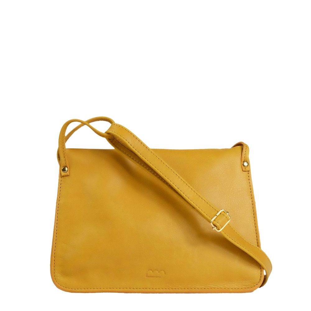Bags and totes - Bag Petit Vintage Ochre 100% Leather - MAMIX