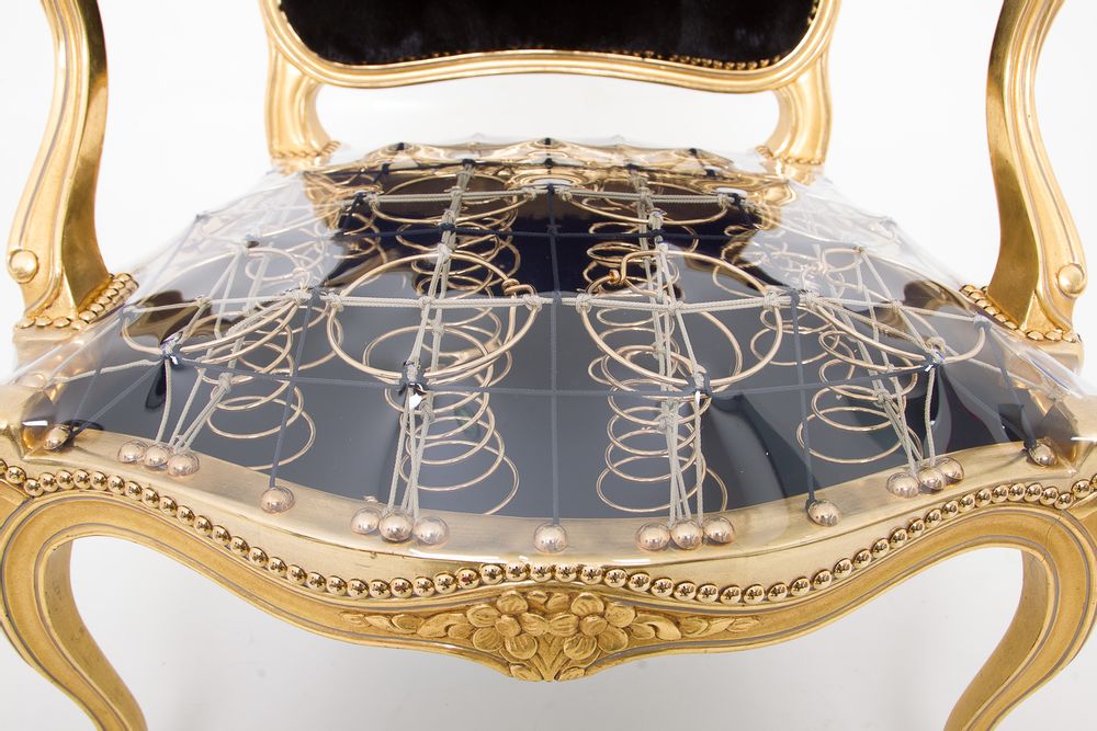 Decorative objects - Louis XV Montespan Vison & Gold - FABIEN SIEFFERT CRÉATIONS