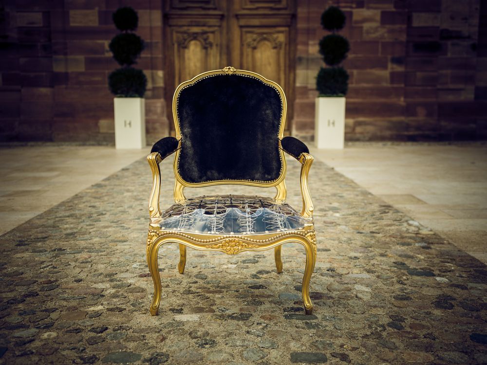 Decorative objects - Louis XV Montespan Vison & Gold - FABIEN SIEFFERT CRÉATIONS