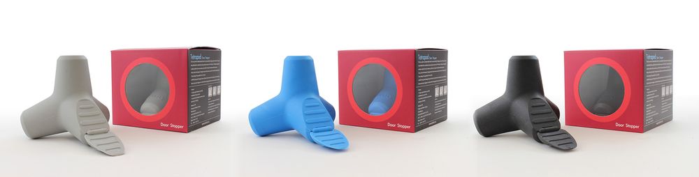 Objets design - Bouchon de porte tétrapode - LANTO