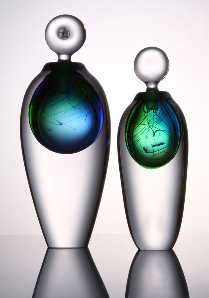 Verre d'art - Art Verre Elipse - STUART AKROYD GLASS