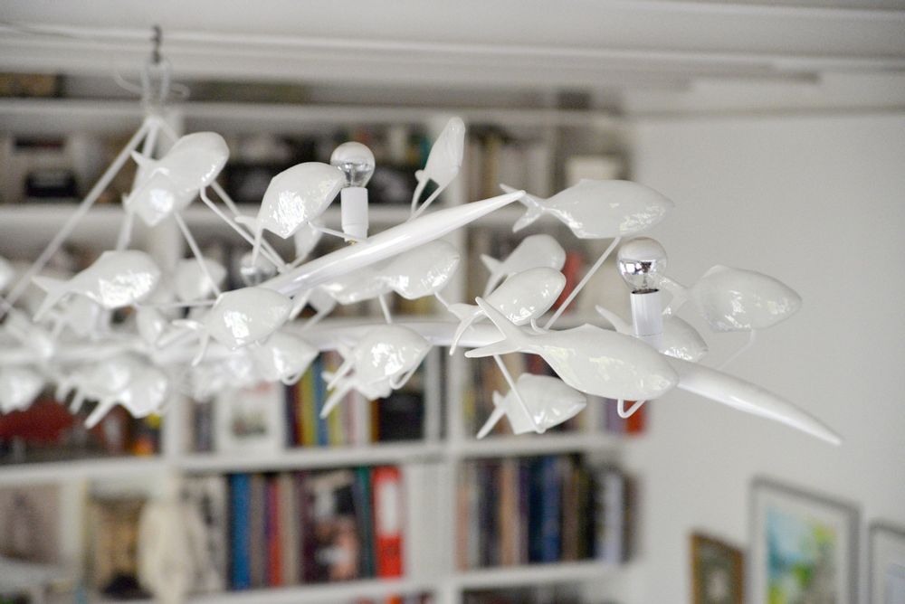 Sculptures, statuettes and miniatures - chromosomes!Fish! - DABLEMONT