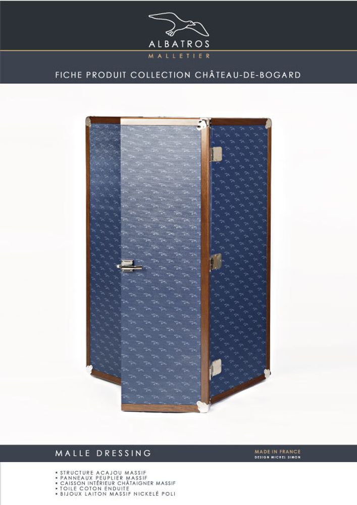Range-tout - Malle Dressing Bogard - ALBATROS-MALLETIER