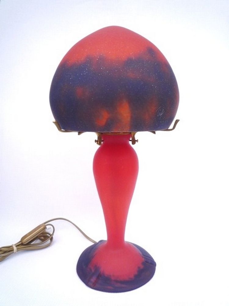 Verre d'art - Lampes en pâte de verre - TIEF