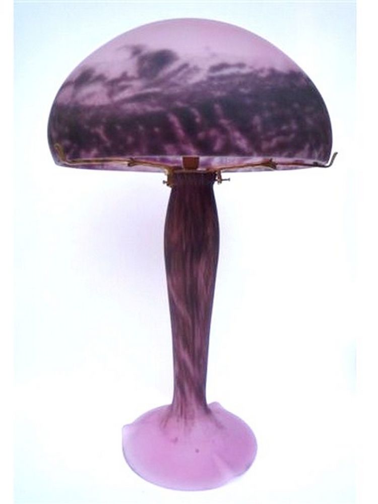 Verre d'art - Lampes en pâte de verre - TIEF