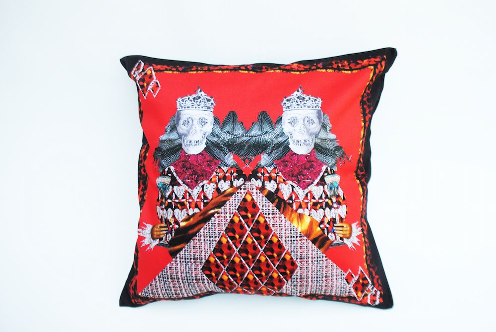 Coussins - Coussin Twin Kings Calvaria - ASTRID SARKISSIAN