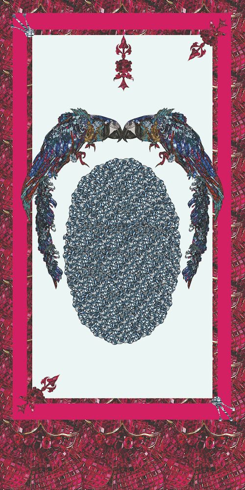 Curtains and window coverings - Curtains Hector Blue - ASTRID SARKISSIAN
