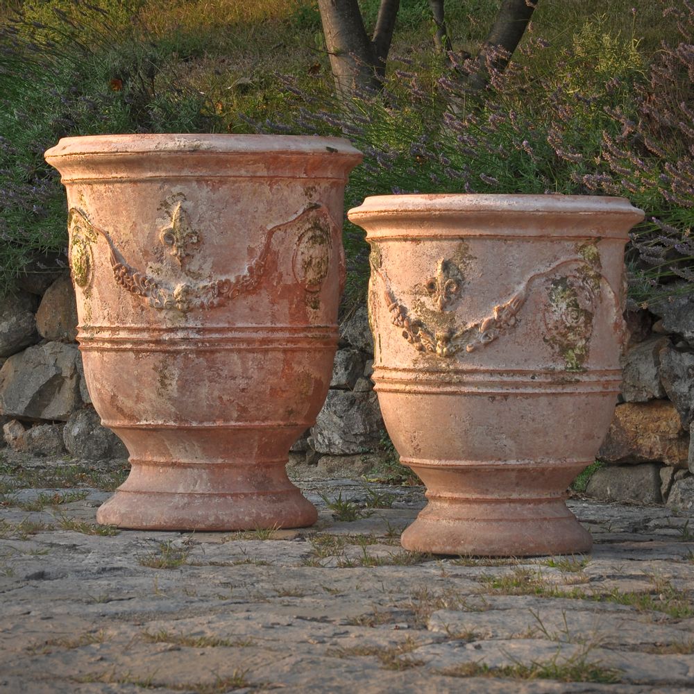 Pots de fleurs - VASES ANDUZE - POTERIE LE CHENE VERT - ANDUZE