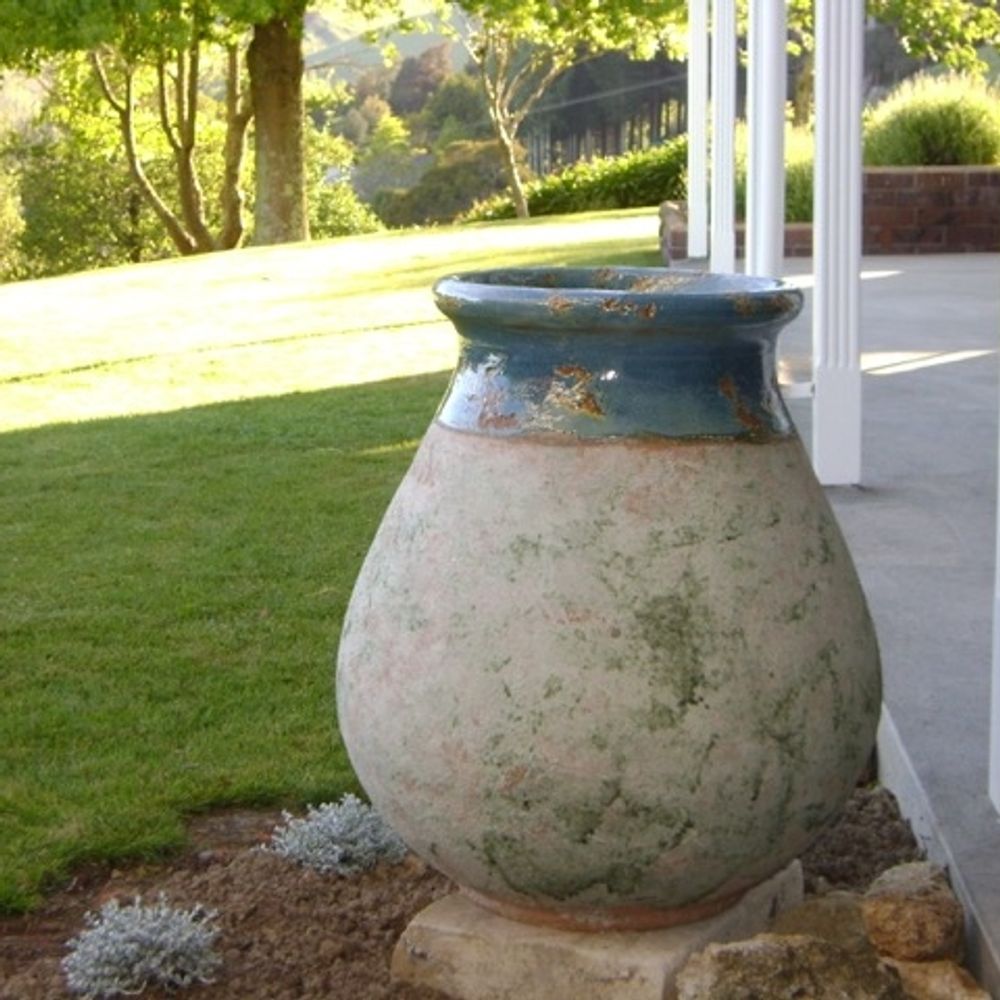 Pots de fleurs - Pot de fleurs JARRE BIOT - POTERIE LE CHENE VERT - ANDUZE