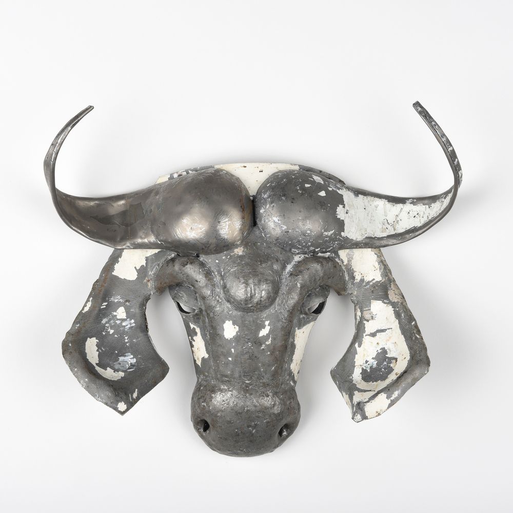 Decorative objects - ANIMALS AND TROPHIES IN RECYCLED METAL - MAHATSARA