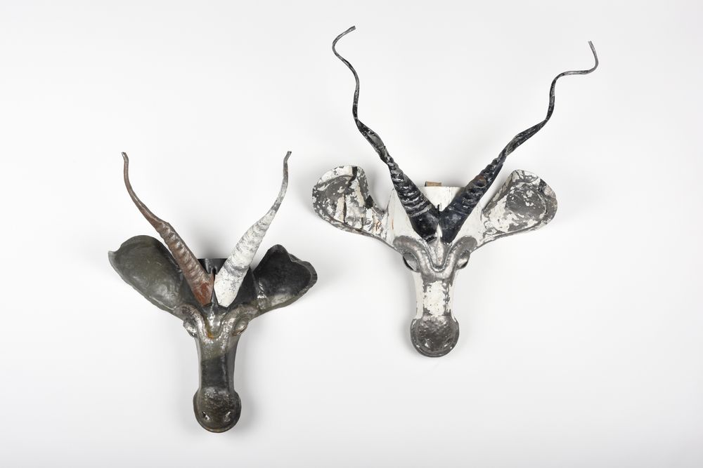 Decorative objects - ANIMALS AND TROPHIES IN RECYCLED METAL - MAHATSARA