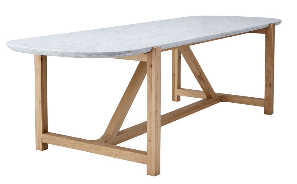 Tables Salle à Manger - STONELEAF - BLEU NATURE