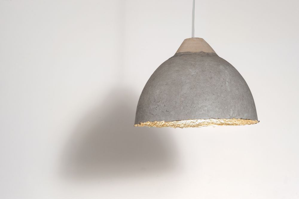 Hanging lights - PULP PAPER LAMPSHADES - MAHATSARA