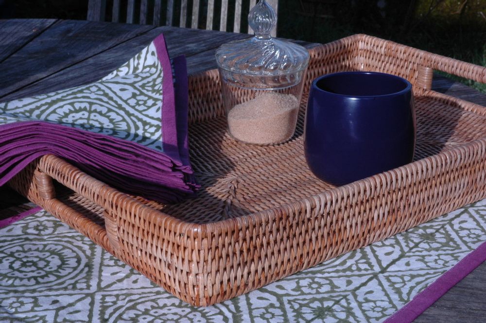 Tea and coffee accessories - Natural Rattan collection - BAOLGI