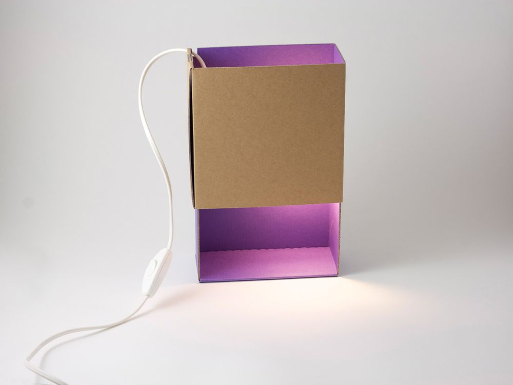 Objets design - boîte à lumière - ¿ADONDE?