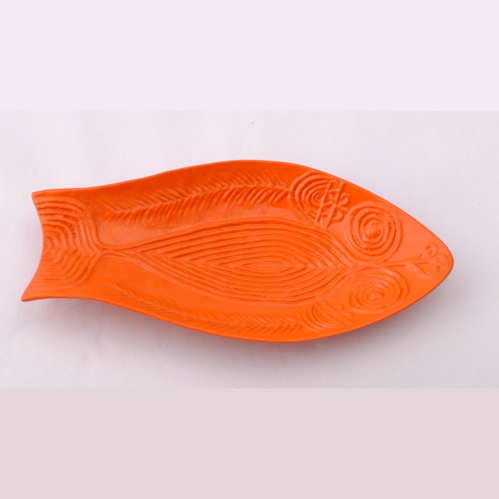 Objets de décoration - coupelle-poisson en bronze laqué - TOULHOAT