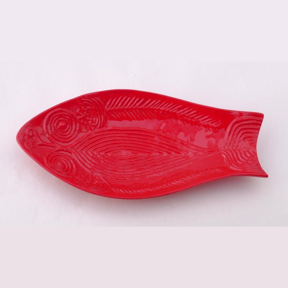 Objets de décoration - coupelle-poisson en bronze laqué - TOULHOAT