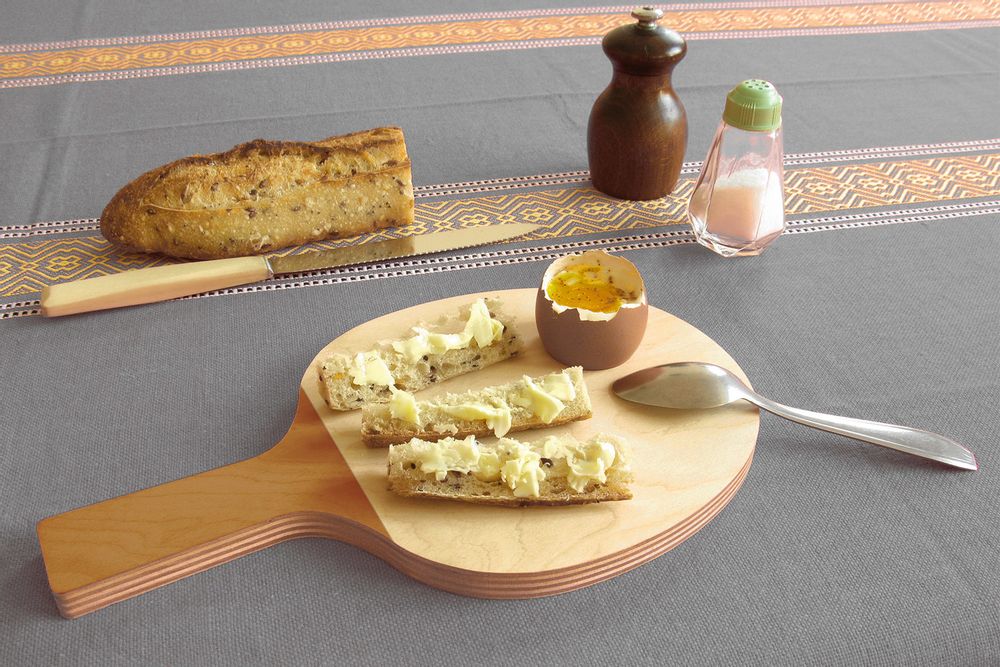 Cadeaux - COQUETIER PING PONG - PIED DE POULE