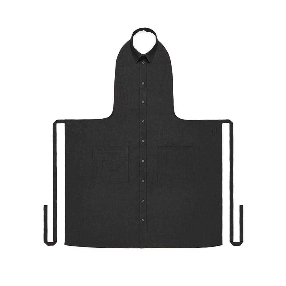 Kitchen linens - Unisex formal and shirt collar aprons - FORMUNIFORM