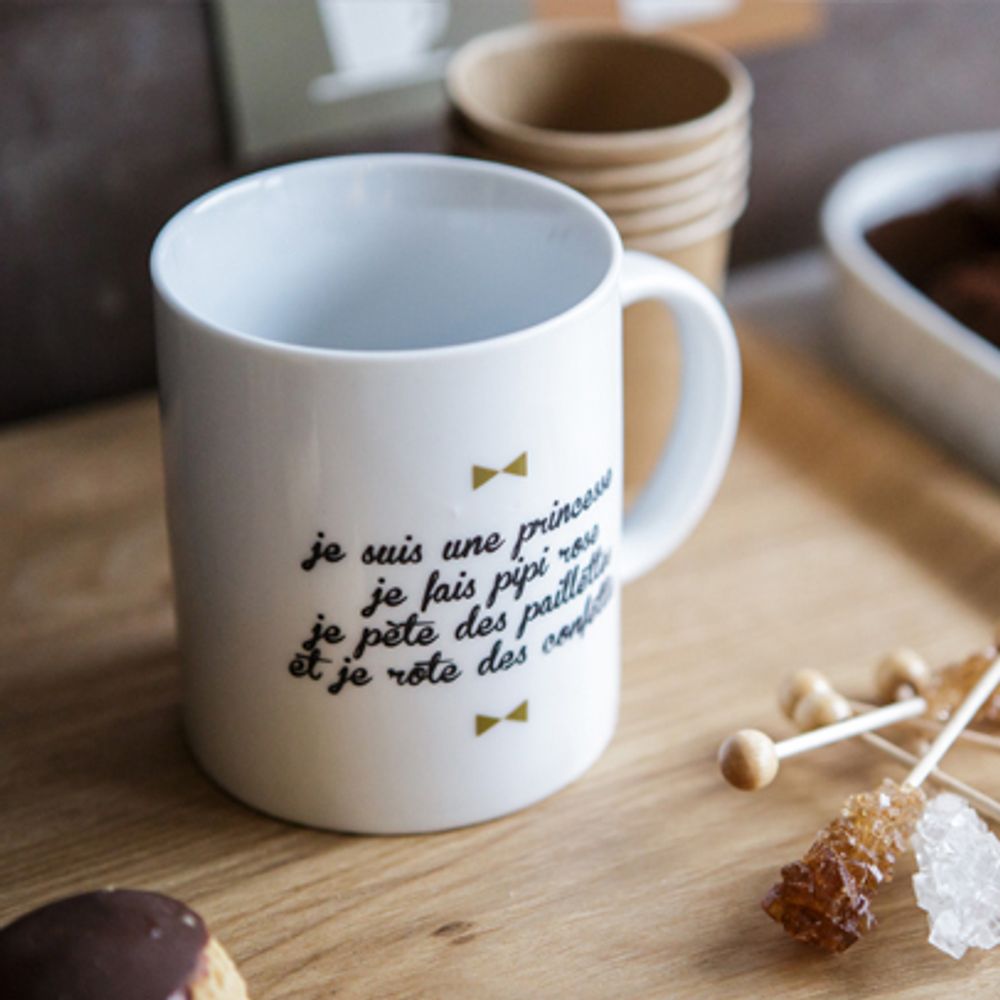 Ceramic - Tasse "je suis une princesse" - AIME COMME MARIE