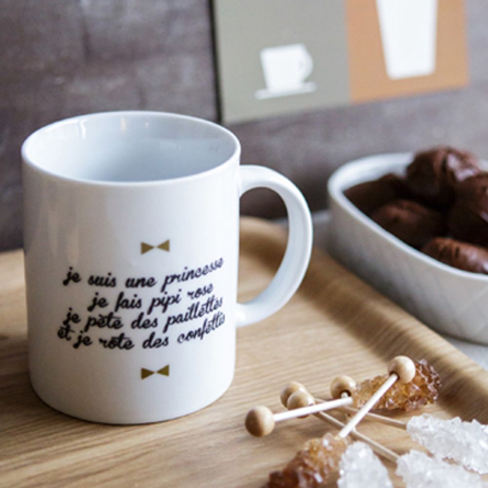 Ceramic - Tasse "je suis une princesse" - AIME COMME MARIE