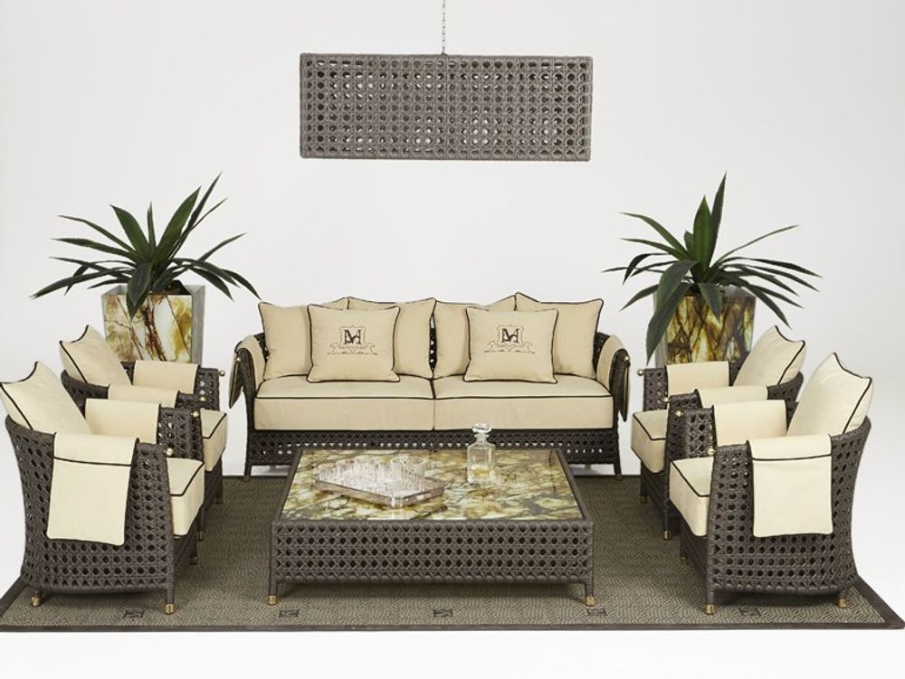 Canapés de jardin - canapé wezen - SAMUELE MAZZA OUTDOOR COLLECTION