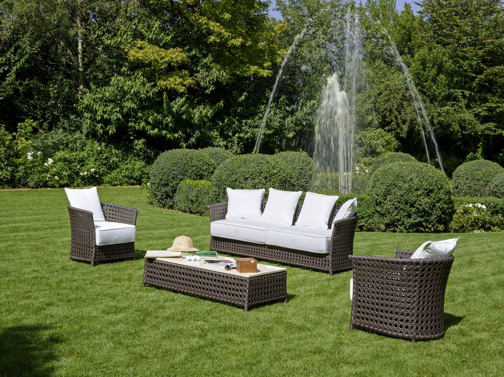 Canapés de jardin - canapé wezen - SAMUELE MAZZA OUTDOOR COLLECTION