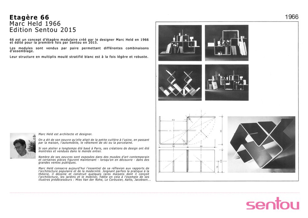 Etagères - Etagères 66 - SENTOU