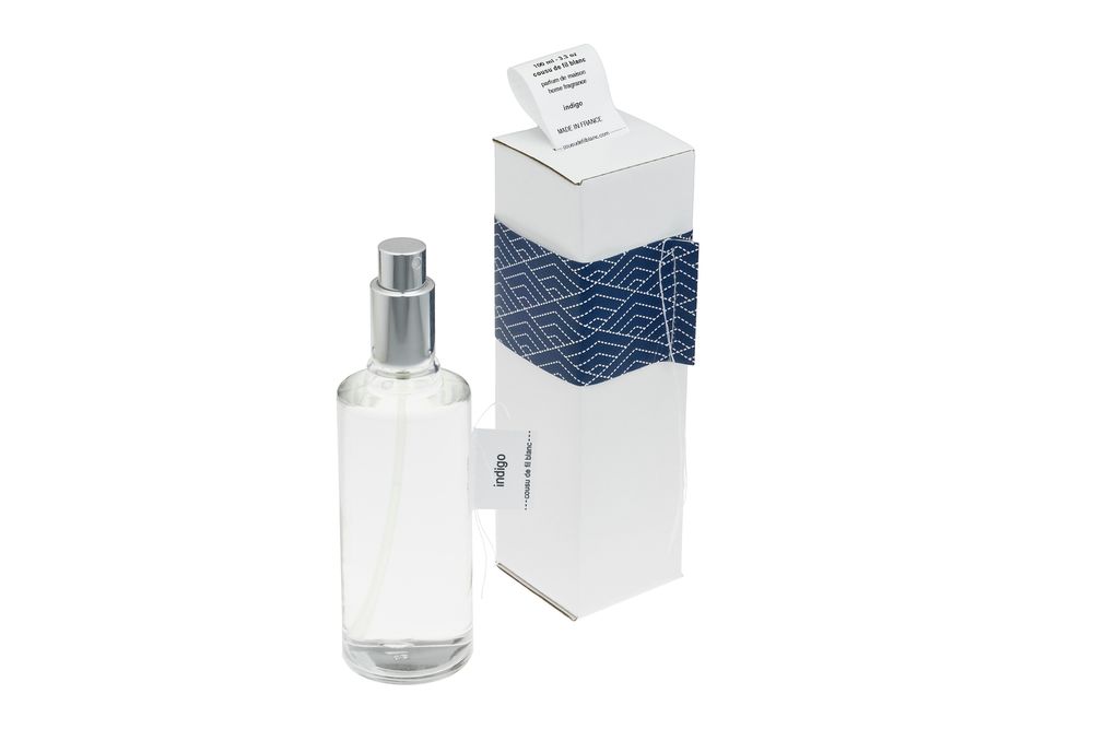 Parfums d'intérieur - Parfum de maison indigo - COUSU DE FIL BLANC