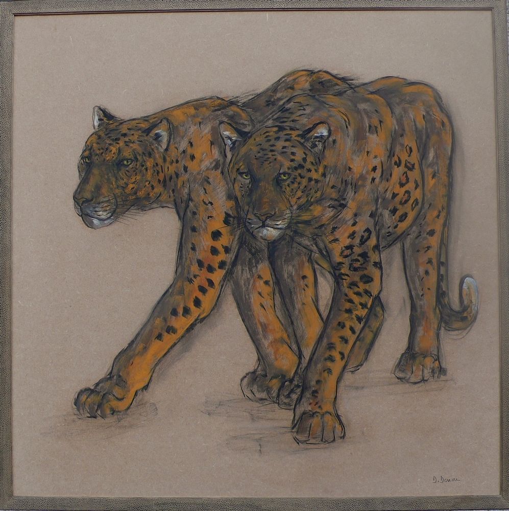 Other wall decoration - wall decoration ANIMAL PAINTING - DENOU-STOJANOVIC