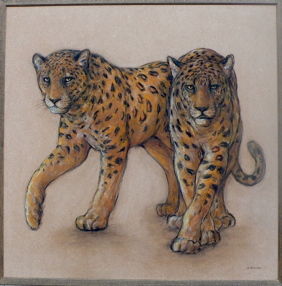 Other wall decoration - wall decoration ANIMAL PAINTING - DENOU-STOJANOVIC