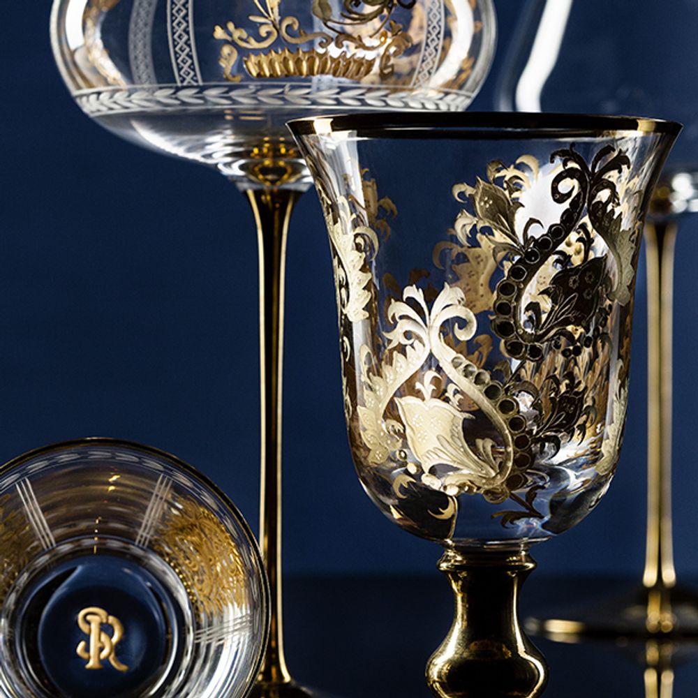 Crystal ware - Royal Cashmere and Royal Chisel crystal collection - STEFANO RICCI