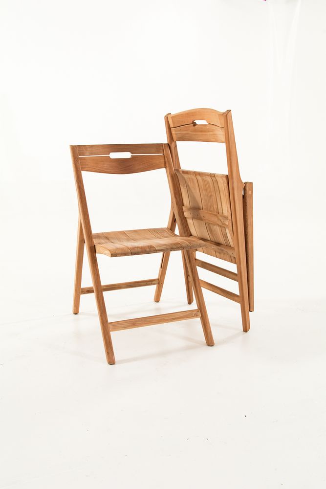 Chaises - Surf Folding Chair - WESTMINSTER TEAK