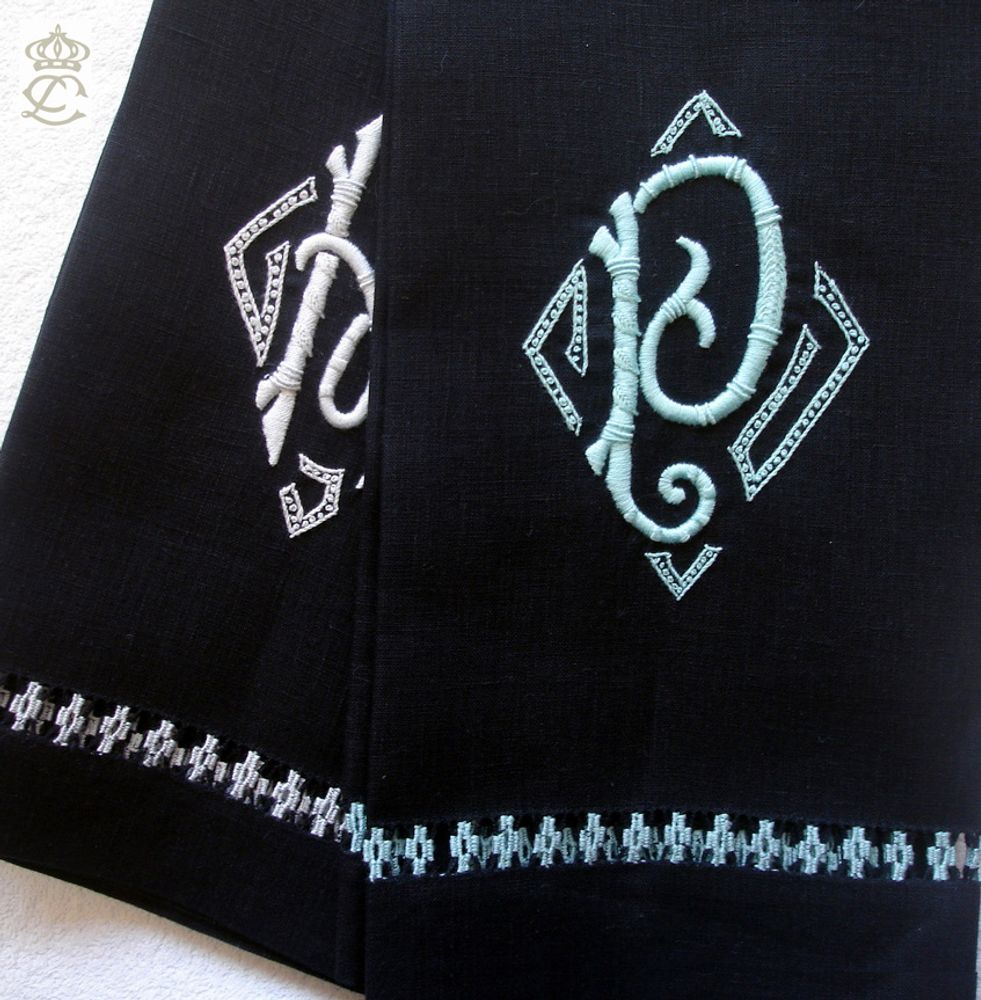 Linge de lit - MONOGRAMMES - LINHO DO CASTELO - LIN DE CHATEAU
