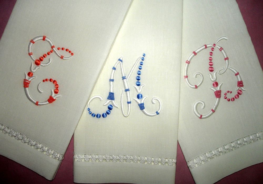 Linge de lit - MONOGRAMMES - LINHO DO CASTELO - LIN DE CHATEAU
