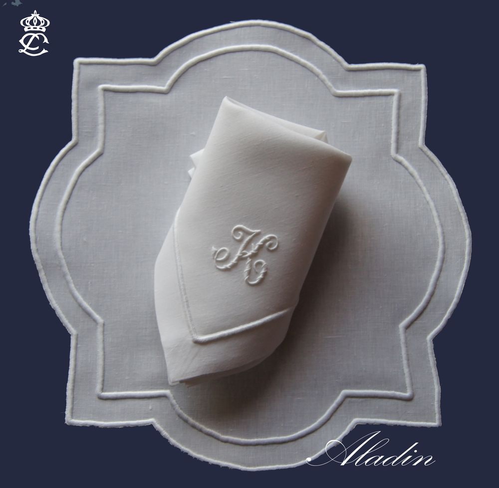 Table linen - PLACEMATS. - LINHO DO CASTELO - LIN DE CHATEAU