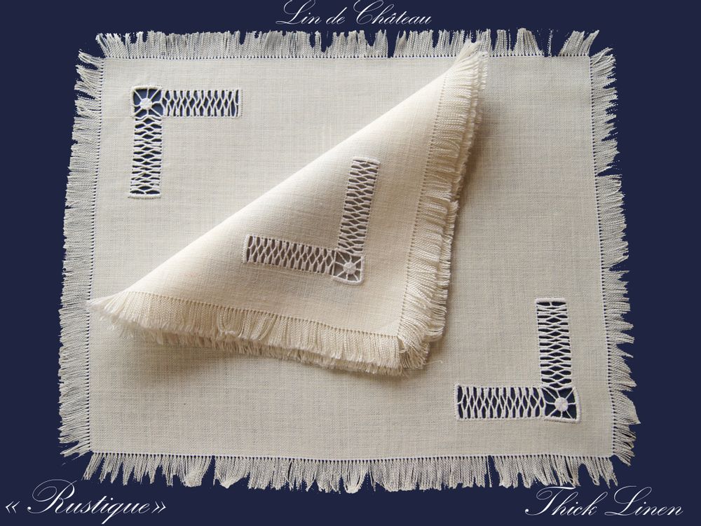 Table linen - PLACEMATS. - LINHO DO CASTELO - LIN DE CHATEAU