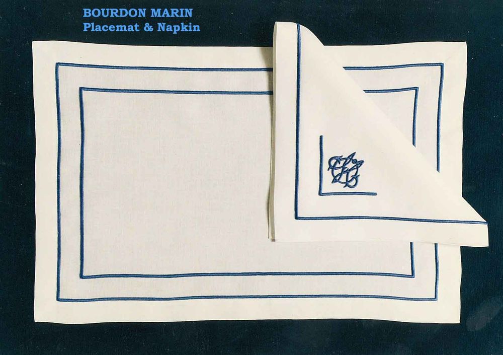 Table linen - PLACEMATS. - LINHO DO CASTELO - LIN DE CHATEAU