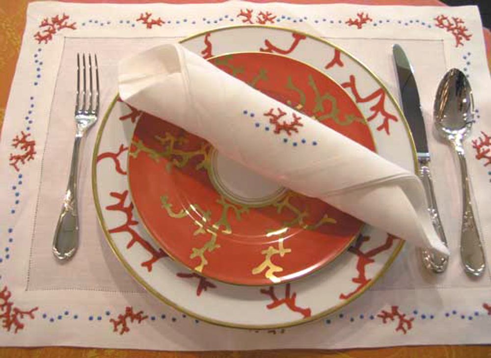 Table linen - PLACEMATS. - LINHO DO CASTELO - LIN DE CHATEAU
