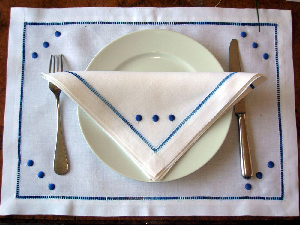 Table linen - PLACEMATS. - LINHO DO CASTELO - LIN DE CHATEAU